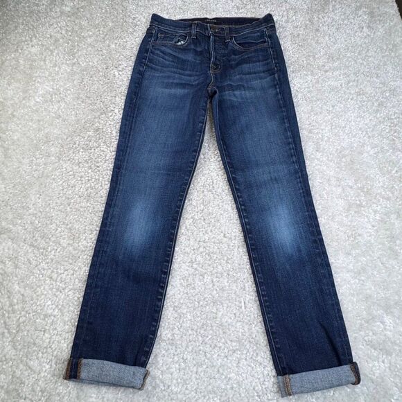 J Brand Caitland Slim Boyfriend Button Fly Jean Invited 25 - Picture 4 of 12